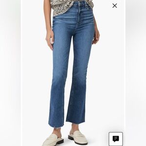 Paige Denim Jeans- Claudine High Waist Frayed Hem Flare